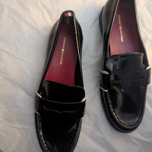 Tommy Hilfiger Black Loafers for Women